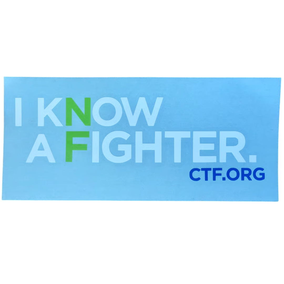 I Know a Fighter Vinyl Decal